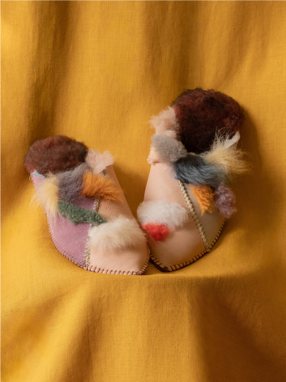 Rainbow Cabin Slippers