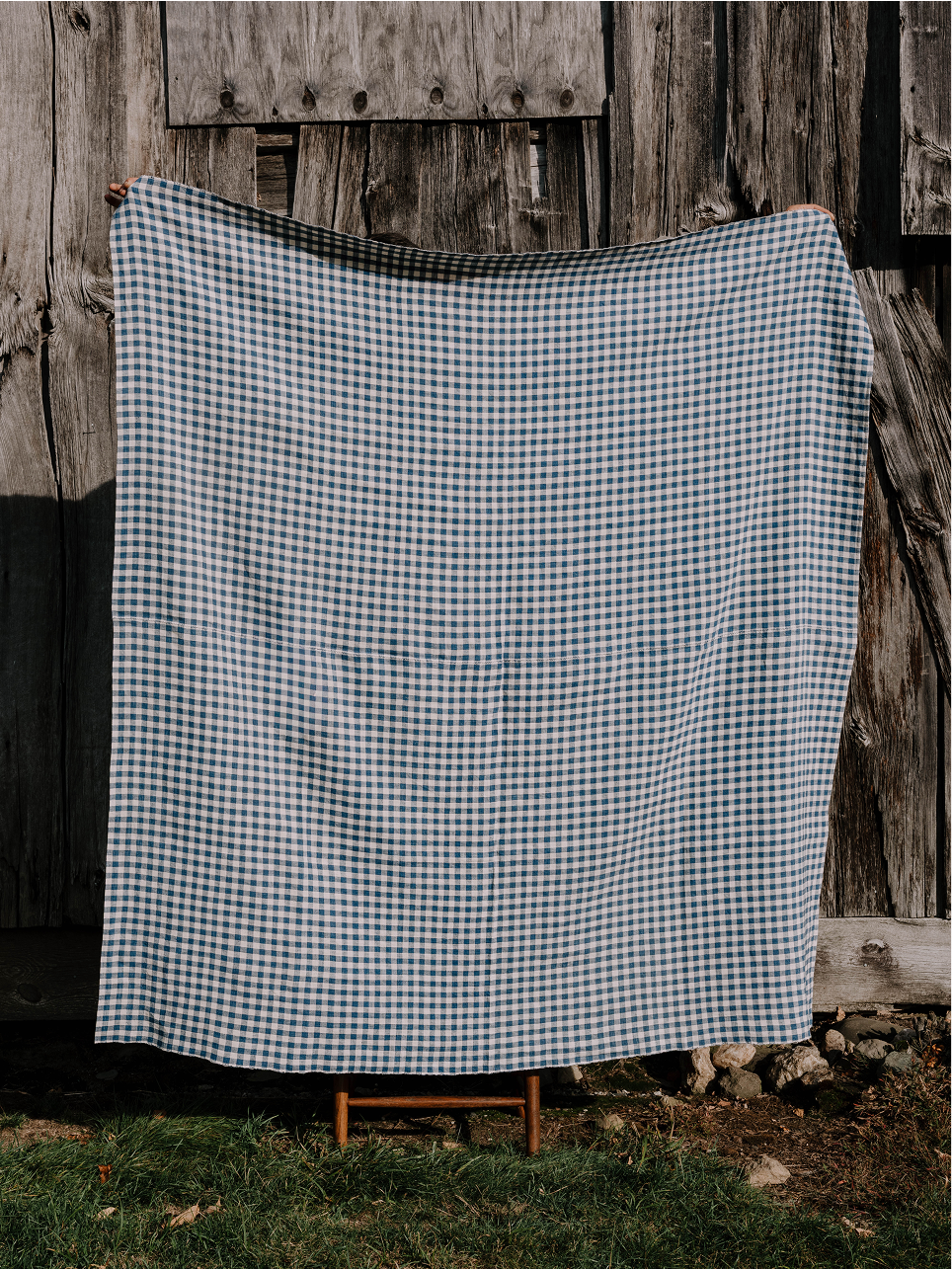 Gingham Gathering Blanket