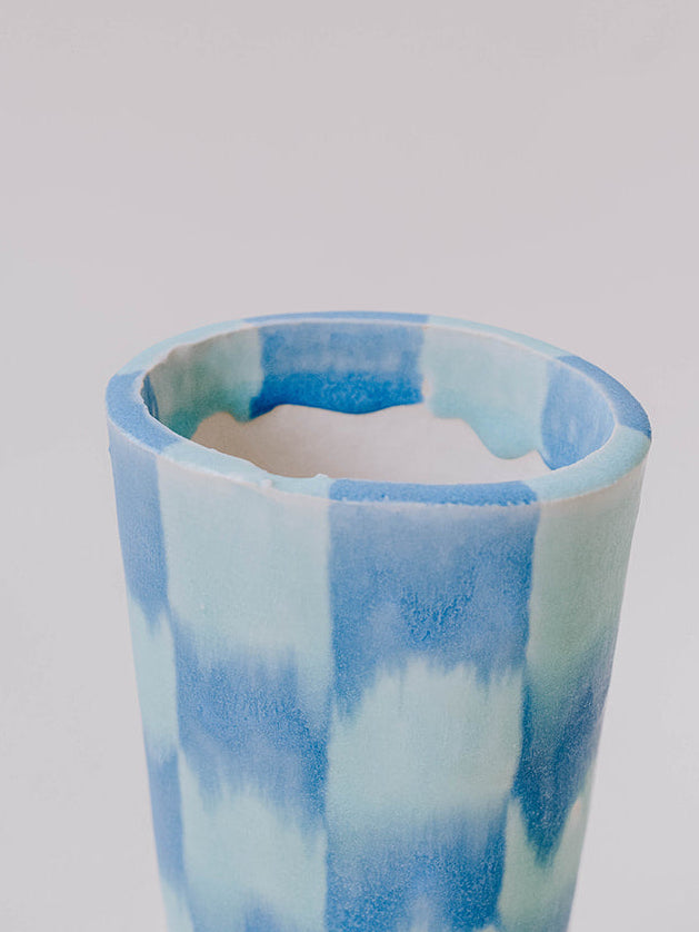 Checkered Vase